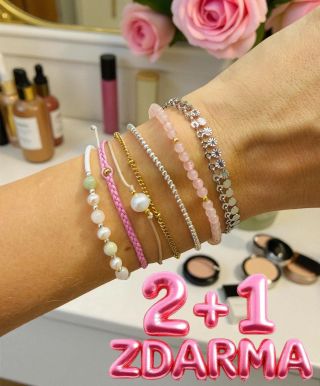✨ AKCE 2+1 ZDARMA! ✨ Kupte jakékoliv 2 šperky na našem e-shopu a ten třetí nejlevnější máte ZDARMA! 💖 Kombinujte a...