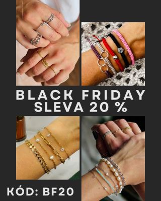 B L A C K F R I D A Y 🖤 tak co přátelé, už řešíte vánoční dárky? 🎁 A co takhle nějaký šperk od nás? 🤩 Máme pro vás BLACK...